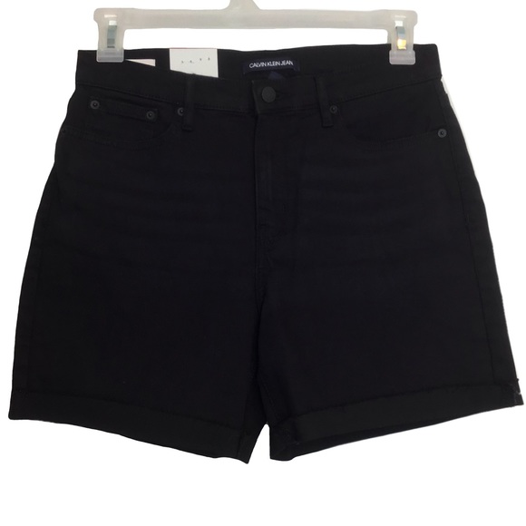Calvin Klein Jeans Women’s Cut Off Denim Shorts 8 - Picture 1 of 10